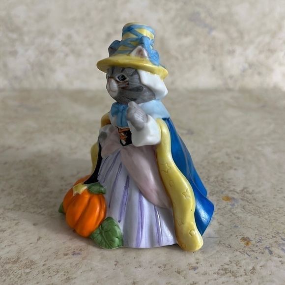 Schmid Kitty Cucumber Figurine Priscilla Very Own Godmother 1990 - Picture 2 of 6